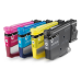 Originálny atrament Brother LC-527XLVAL, CMYK, 3000/2000 strán, 4-pack