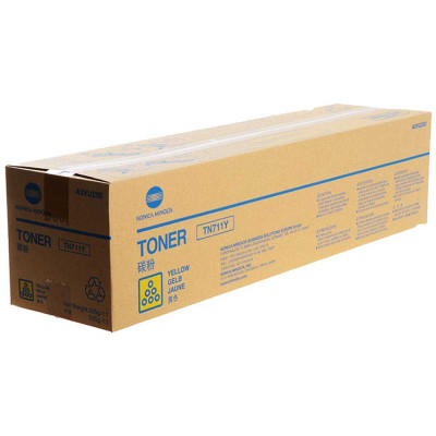 Originálny toner Konica Minolta TN-711Y (A3VU250), žltý, 31500 strán
