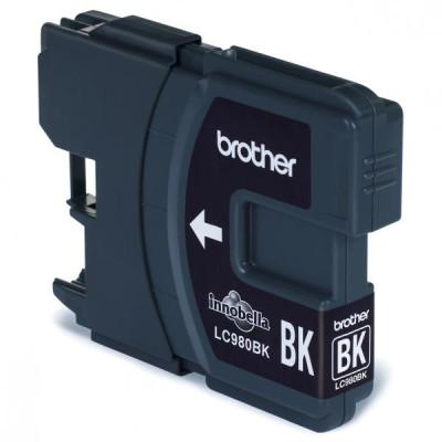 Originálny atrament Brother LC-980Bk, čierny, 300 strán