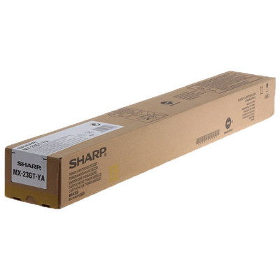 Originálny toner Sharp MX-23GTYA, žltý, 10000 strán
