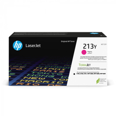 Originálny toner HP W2133Y (213Y), purpurový, 12000 strán
