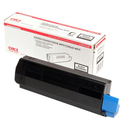 Originálny toner Oki C5250 (42804548), čierny, 3000 strán
