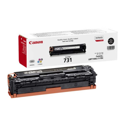 Originálny toner Canon CRG-731Bk (6272B002), čierny, 1400 strán