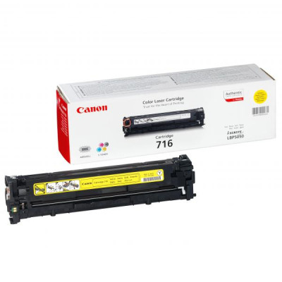 Originálny toner Canon CRG-716Y (1977B002), žltý, 1500 strán