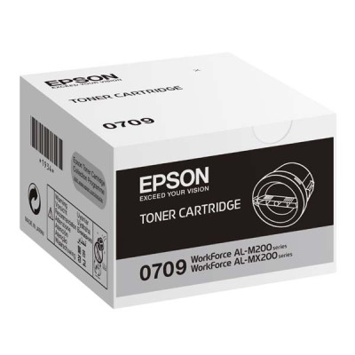 Originálny toner Epson C13S050709, čierny, 2500 strán