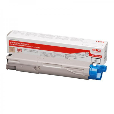 Originálny toner Oki C3500 (43459324), čierny, 2500 strán