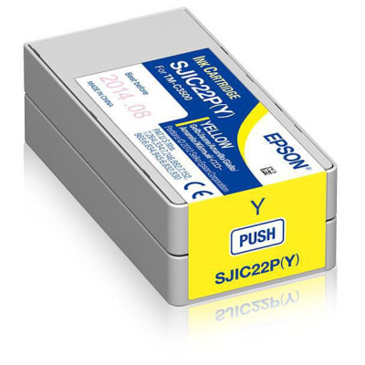 Originálny atrament Epson SJIC22P-Y (C33S020604), žltý, 32,5 ml