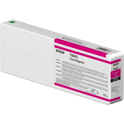 Originálny atrament Epson T8043 (C13T804300), vivid purpurový, 700 ml