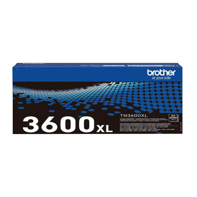 Originálny toner Brother TN-3600XL, čierny, 6000 strán, XL