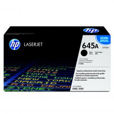 Originálny toner HP C9730A (645A), čierny, 13000 strán