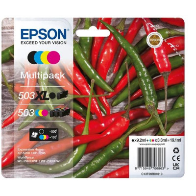 Originálny atrament Epson T09R9 (C13T09R94010, 503), CMYK, 550/165 strán
