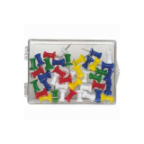 Nástěnkové připínáčky, mix barev, 100 ks