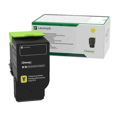 Originálny toner Lexmark 78C2XY0 (78C2XYE, 78C0X40), žltý, 5000 strán