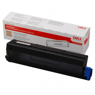 Originálny toner Oki B430 (43979202), čierny, 7000 strán