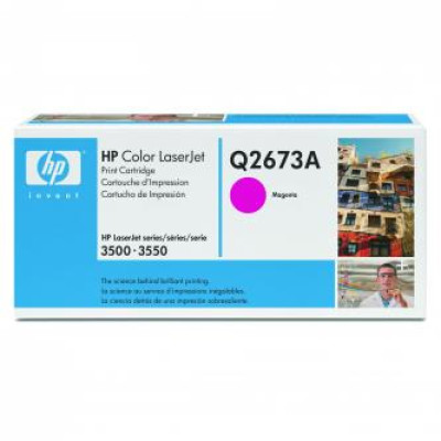 Originálny toner HP Q2673A (309A), purpurový, 4000 strán