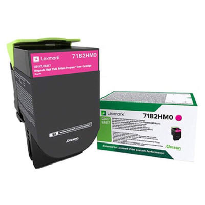 Originálny toner Lexmark 71B2HM0 (71B0H30), purpurový, 3500 strán