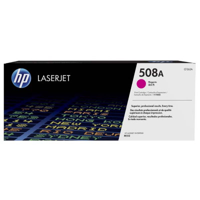 Originálny toner HP CF363A (508A), purpurový, 5000 strán