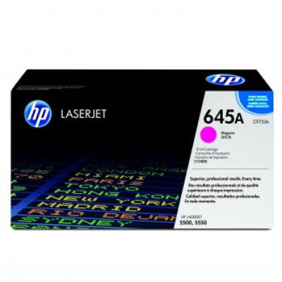 Originálny toner HP C9733A (645A), purpurový, 12000 strán