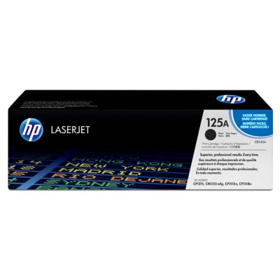 Originálny toner HP CB540A (125A), čierny, 2200 strán