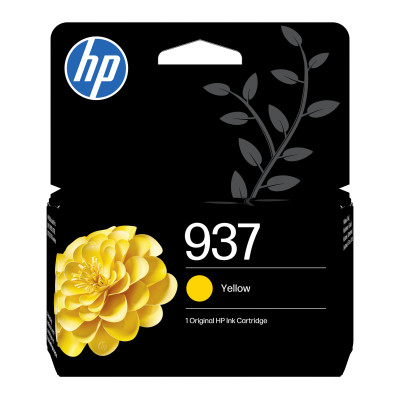 HP 4S6W4NE (937), originálny atrament, žltý