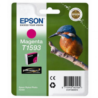 Originálny atrament Epson T1593 (C13T15934010), purpurový, 17 ml