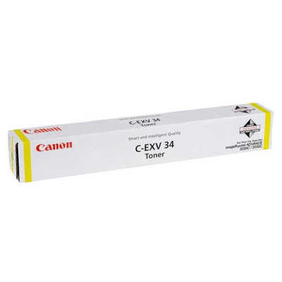 Originálny toner Canon C-EXV34Y (3785B002), žltý, 19000 strán