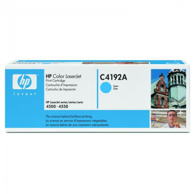 Originálny toner HP C4192A, azúrový, 6000 strán