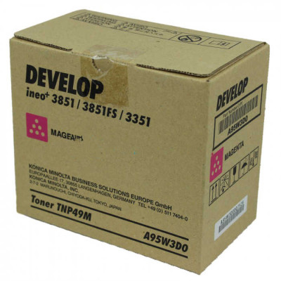 Originálny toner Develop TNP-49M (A95W3D0), purpurový, 12000 strán