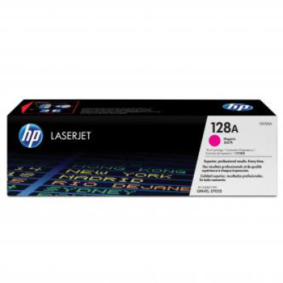 Originálny toner HP CE323A (128A), purpurový, 1300 strán