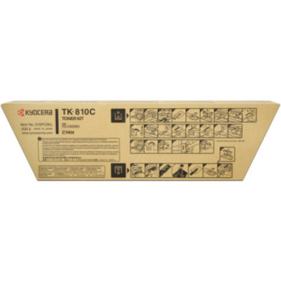 Originálny toner Kyocera TK-810C, azúrový, 20000 strán