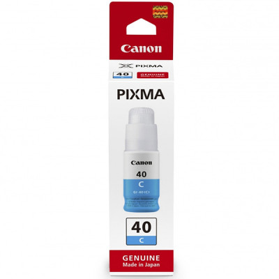 Originálny atrament Canon GI-40C (3400C001), azúrový, 7700 strán (70 ml)