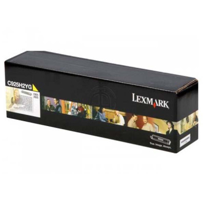 Originálny toner Lexmark C925H2YG, žltý, 7500 strán