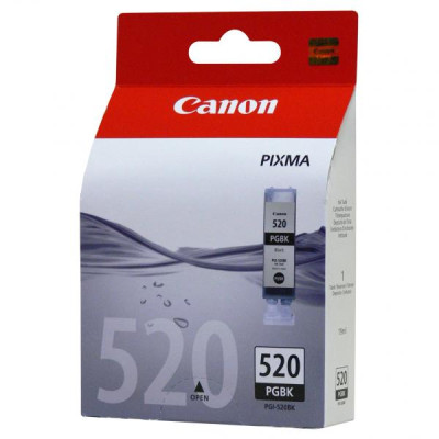 Originálny atrament Canon PGI-520Bk (2932B001), čierny, 320 strán (19 ml)