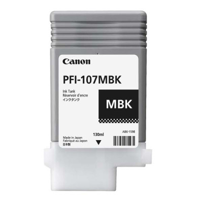 Originálny atrament Canon PFI-107MBk (6704B001), matne čierny, 130 ml