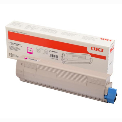 Originálny toner Oki C823 (46471102), purpurový, 7000 strán