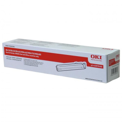 Originálny toner Oki B410 (43979102), čierny, 3500 strán
