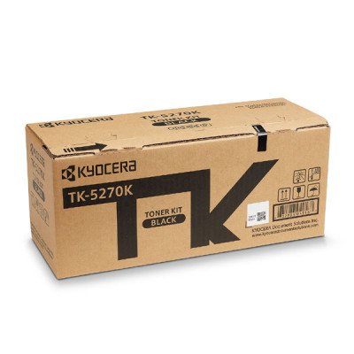 Originálny toner Kyocera TK-5270K (1T02TV0NL0), čierny, 8000 strán