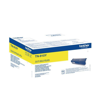 Originálny toner Brother TN-910Y, žltý, 9000 strán