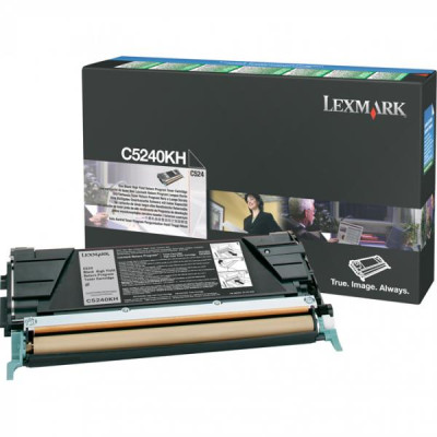 Originálny toner Lexmark C5240KH, čierny, 8000 strán