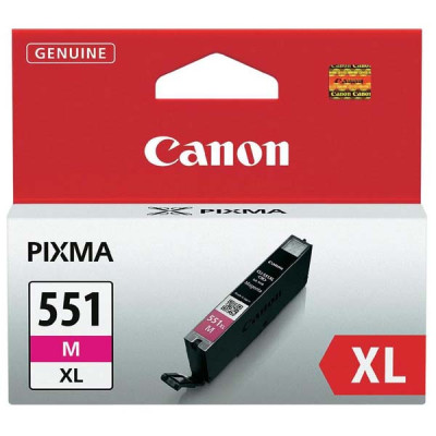 Originálny atrament Canon CLI-551MXL (6445B001), purpurový, 11 ml, XL