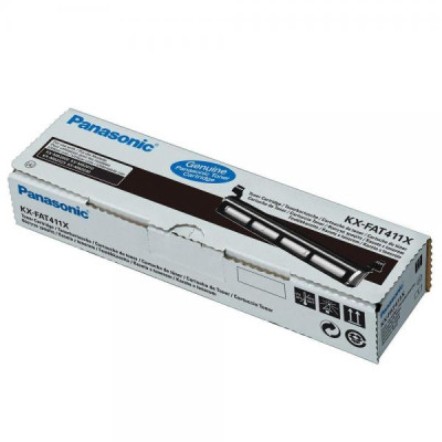 Originálny toner Panasonic KX-FAT411X, čierny, 2000 strán