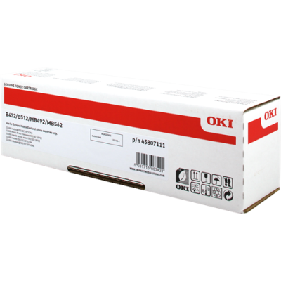 Originálny toner Oki B432 (45807111), čierny, 12000 strán