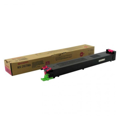 Originálny toner Sharp MX-31GTMA, purpurový, 15000 strán