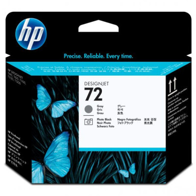 Originálna tlačová hlava HP C9380A (72), šedá/čierna