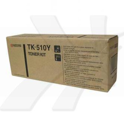 Originálny toner Kyocera TK-510Y, žltý, 8000 strán