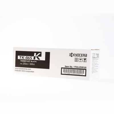 Originálny toner Kyocera TK-865K (1T02JZ0EU0), čierny, 20000 strán