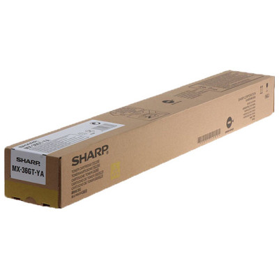 Originálny toner Sharp MX-36GTYA, žltý, 15000 strán