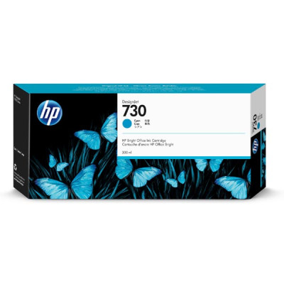 Originálny atrament HP P2V68A (730), azúrový, 300 ml