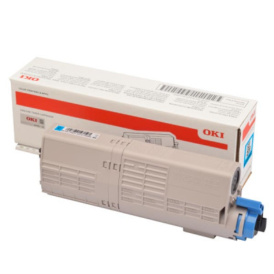 Originálny toner Oki C532 (46490607), azúrový, 6000 strán