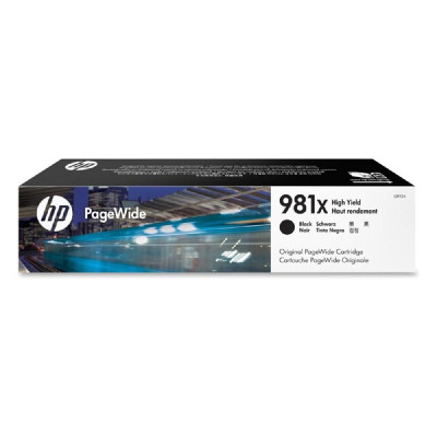 Originálny atrament HP L0R12A (981X), čierny, 11000 strán (194 ml)